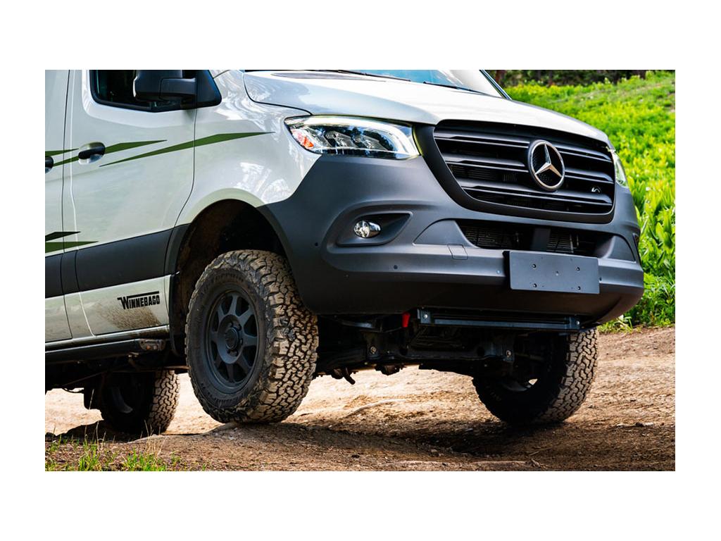 Photo from ground up showing clearance on 2021 Revel