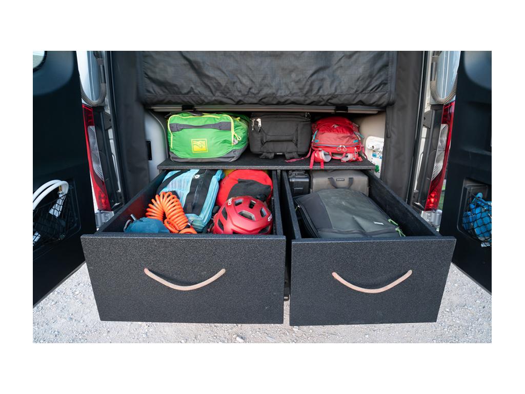 Drawer system in Revel