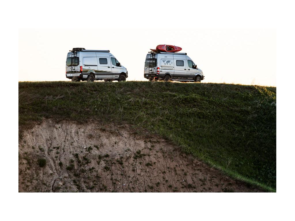 Exterior shot of 2018 and 2020 Revel