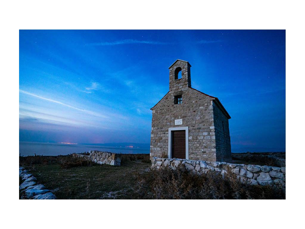 Sveti Nikola Chapel on Isle of Rab