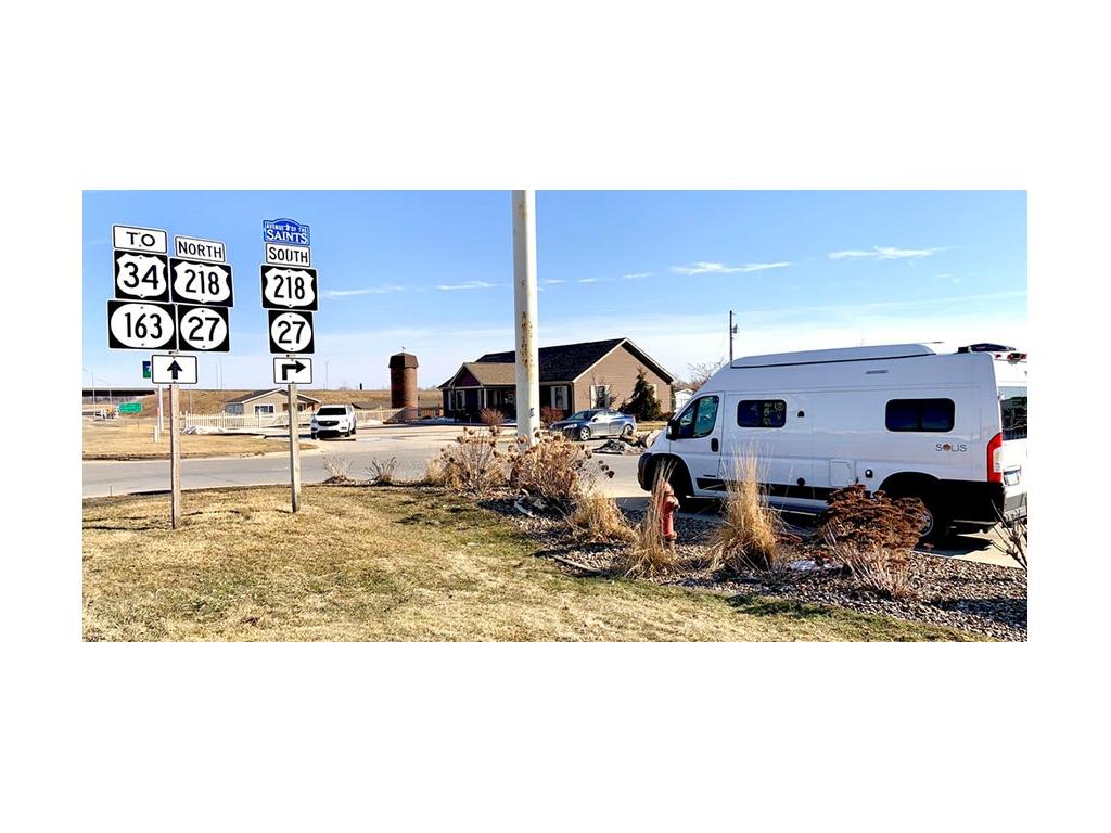 Solis parked on side of the road