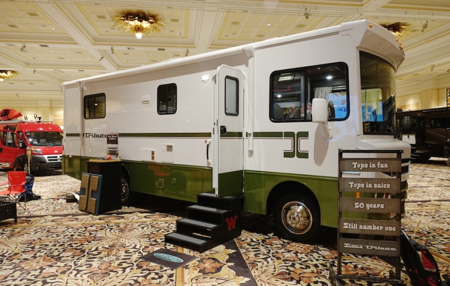 Itasca Tribute on display at Dealer Days.