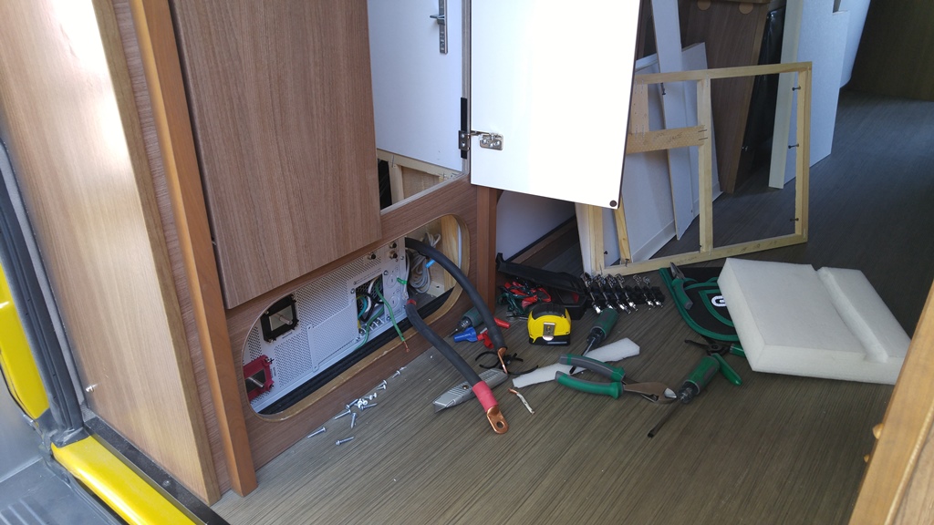 Detail view of Freedom SW inverter