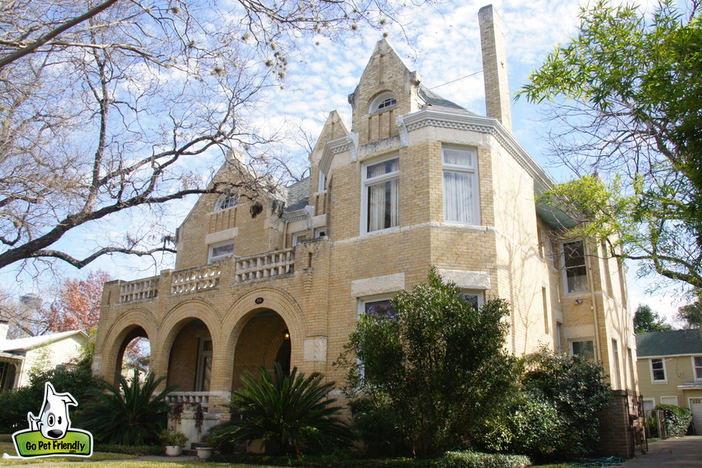 Beautiful old brick home.