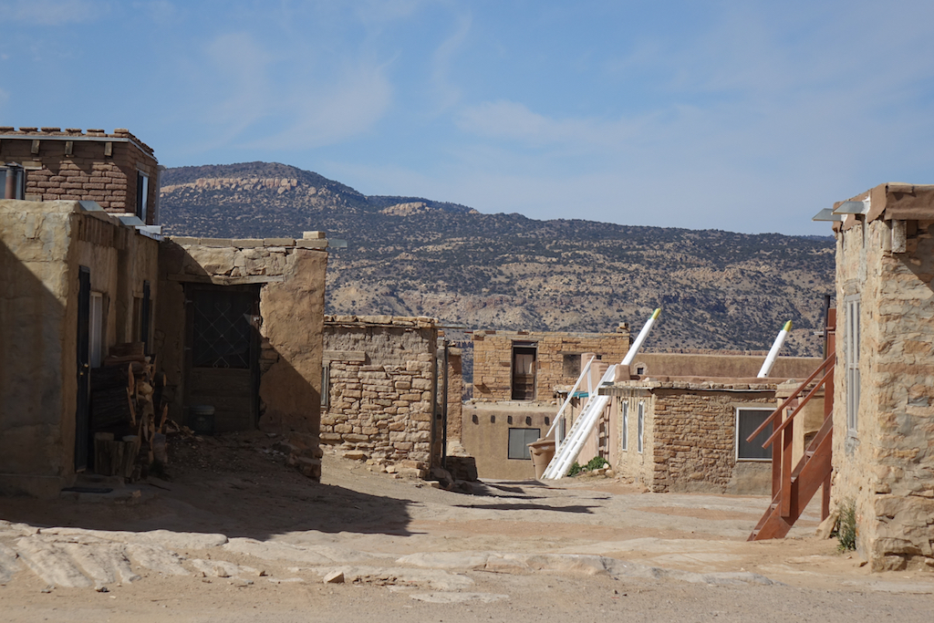 Old brick homes of Sky City.
