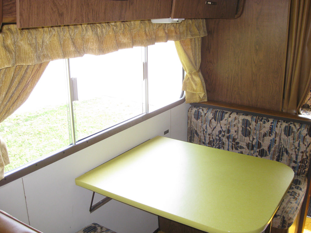 Dinette inside Winnebago Indian