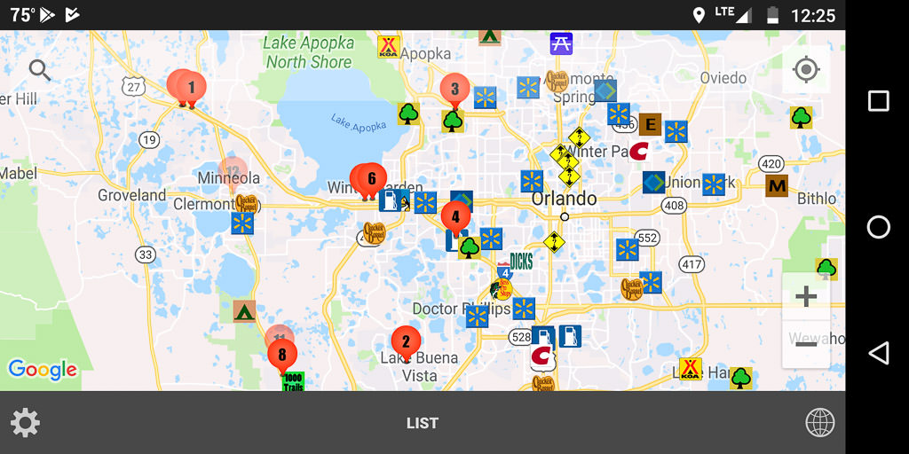 Park Advisor RV Parks and Campgrounds app 