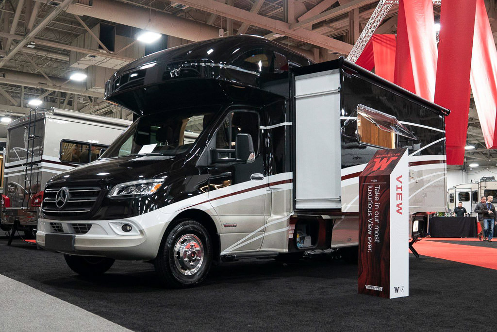 2020 Winnebago View on display at RVX. 