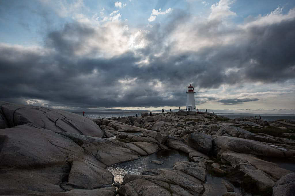 Rocky Path leading up to lighthouse